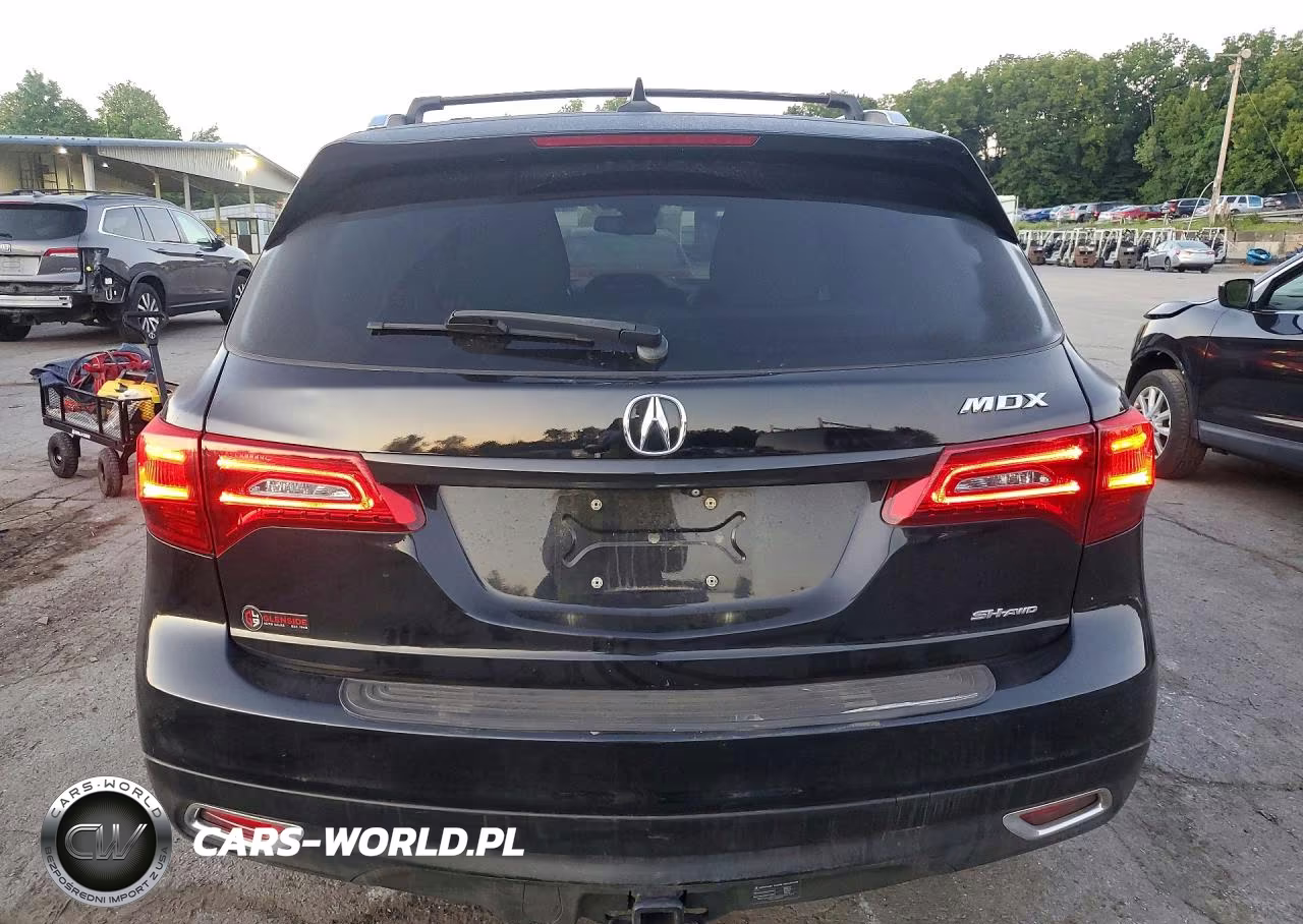 2014 Acura Mdx Technology VIN:5FRYD4H40EB007608 - 6