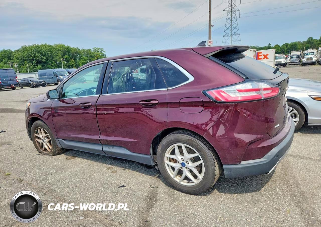 2021 Ford Edge Sel VIN:2FMPK4J98MBA18453 - 2
