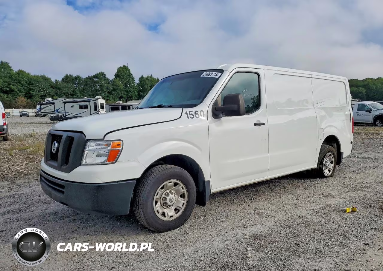 2020 Nissan Nv 2500 Delivery Van VIN:1N6BF0KY8LN800737 - 1