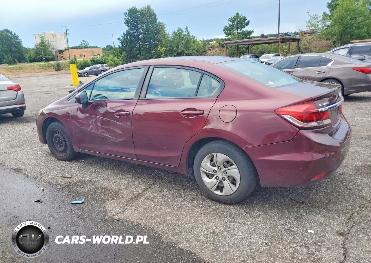 2015 Honda Civic Lx VIN:19XFB2F57FE264531 - 2