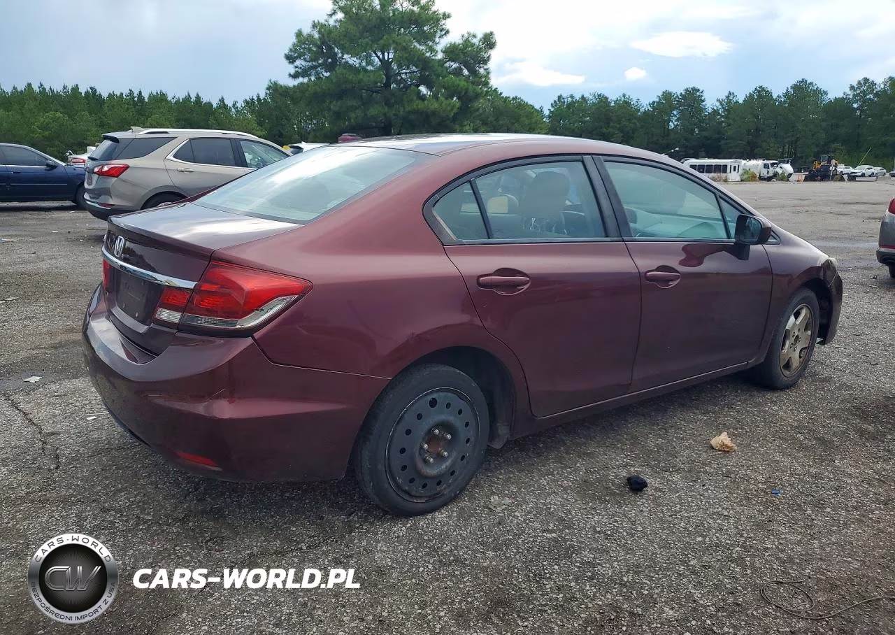 2015 Honda Civic Lx VIN:19XFB2F57FE264531 - 3