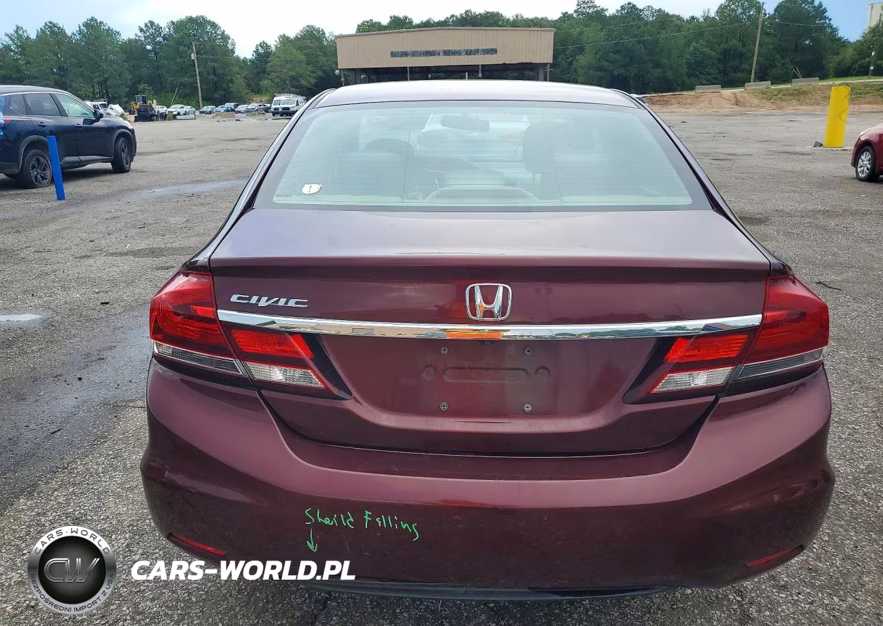 2015 Honda Civic Lx VIN:19XFB2F57FE264531 - 6