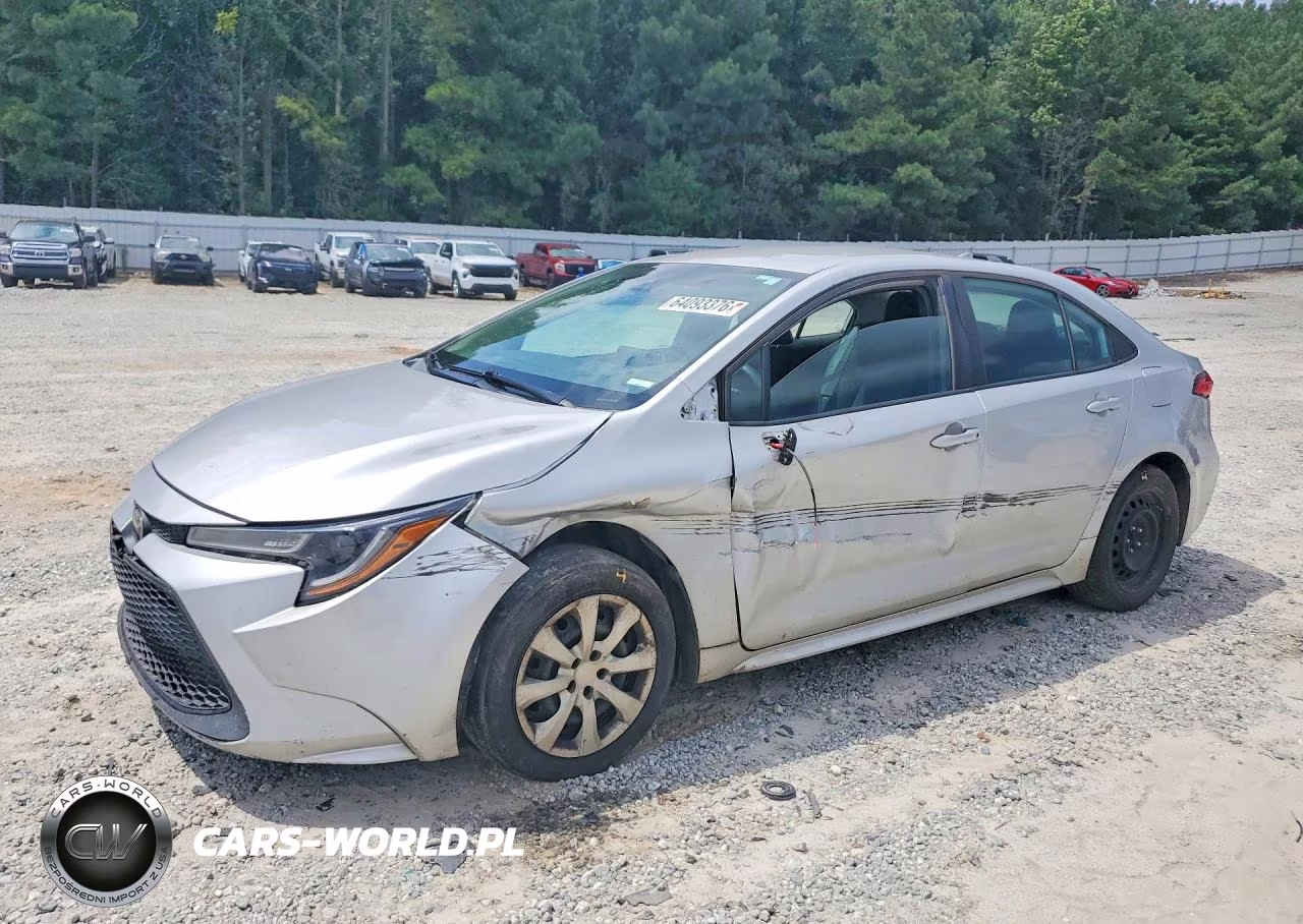 2021 Toyota Corolla Le VIN:5YFEPMAE9MP167407 - 1