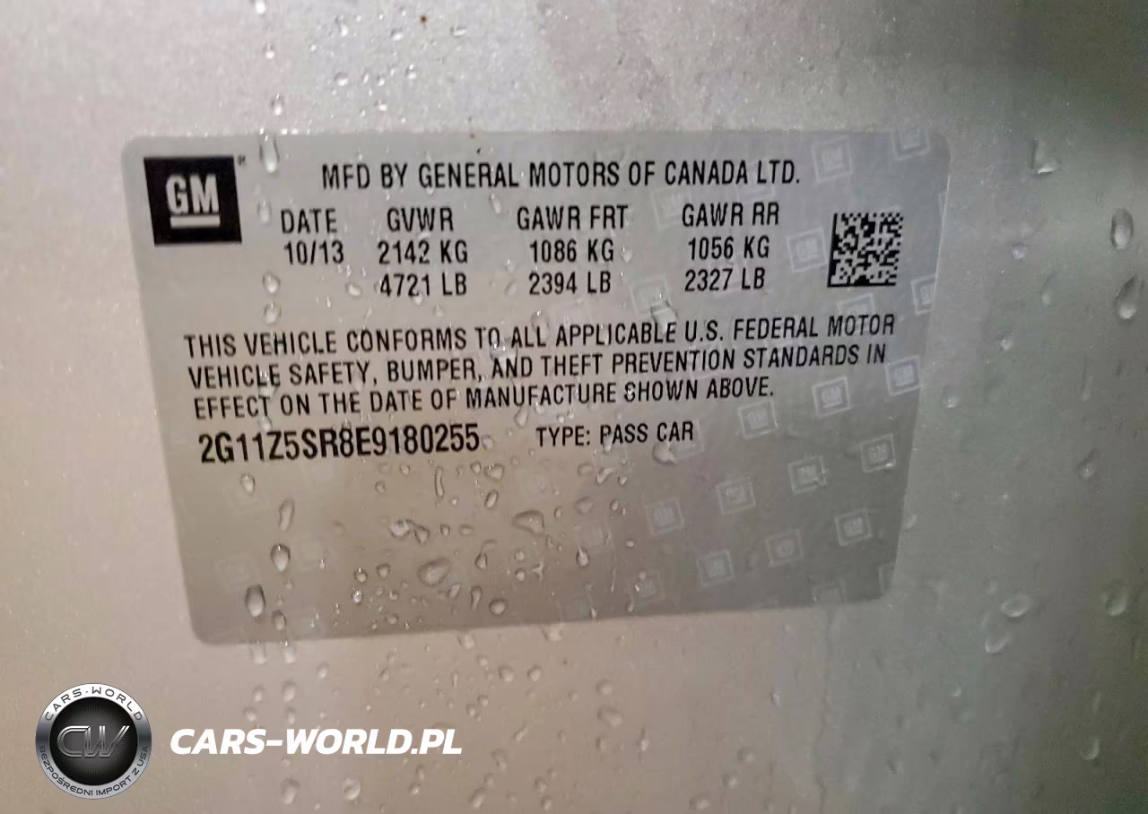 2014 Chevrolet Impala Eco VIN:2G11Z5SR8E9180255 - 12
