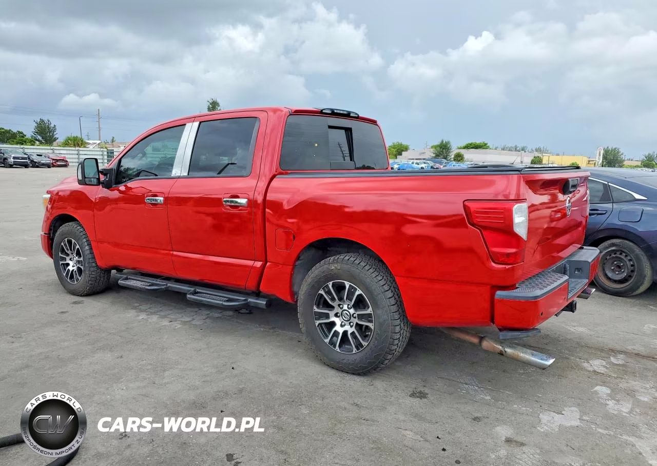 2021 Nissan Titan Sv VIN:1N6AA1EF5MN505347 - 2