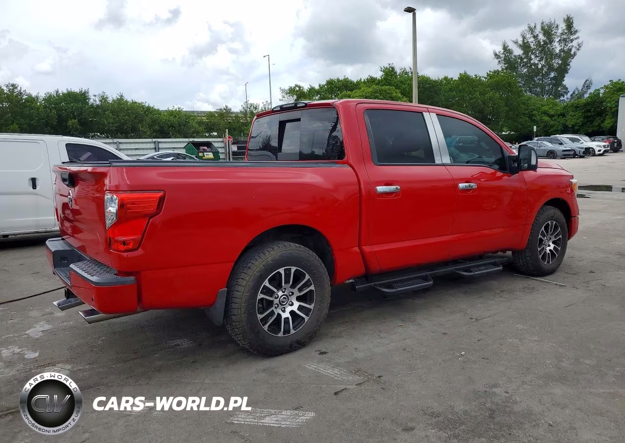 2021 Nissan Titan Sv VIN:1N6AA1EF5MN505347 - 3