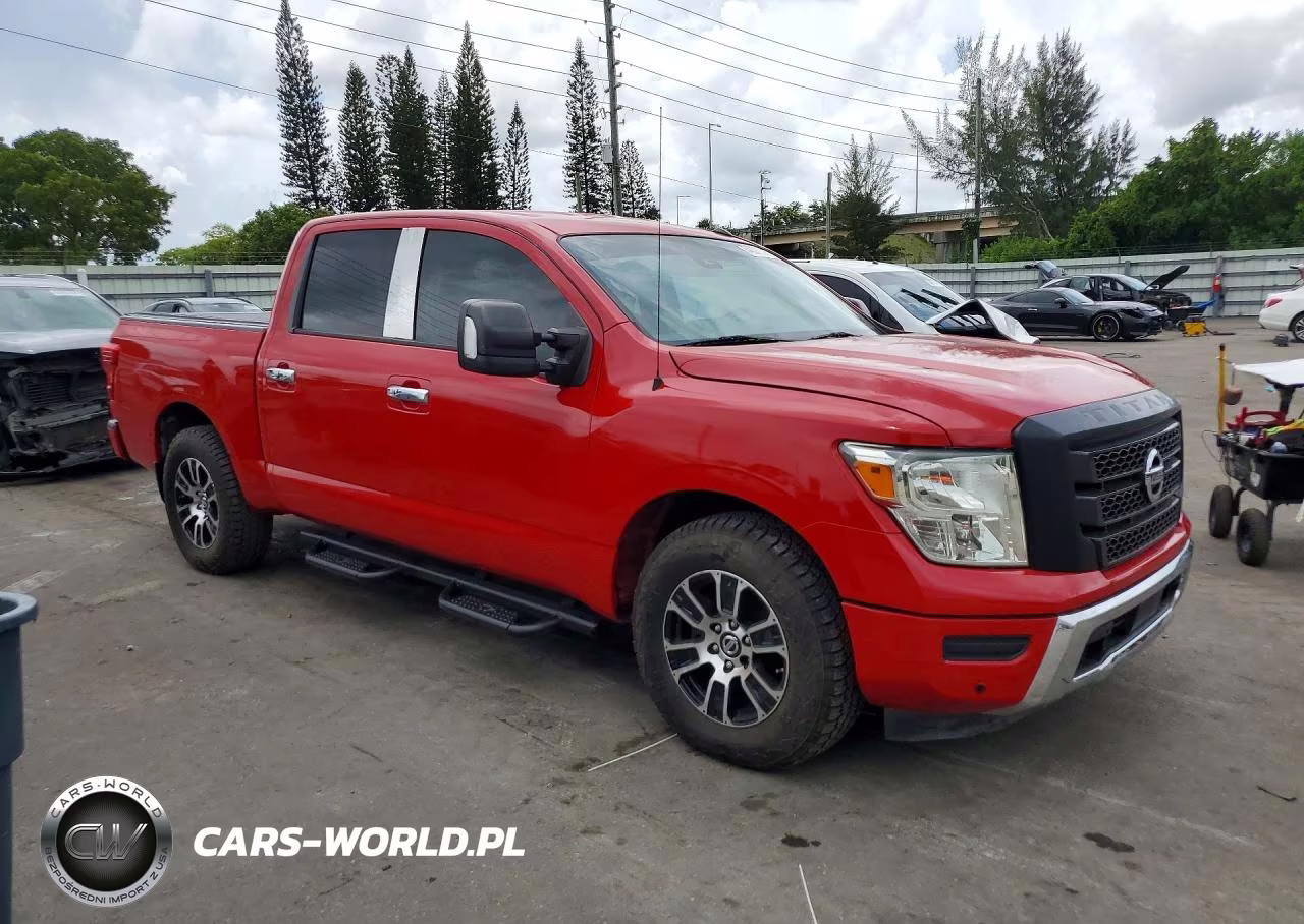 2021 Nissan Titan Sv VIN:1N6AA1EF5MN505347 - 4