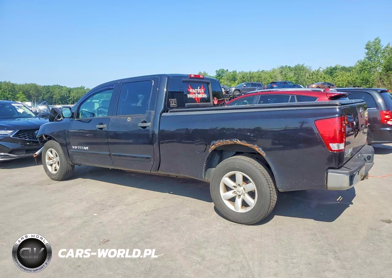 2008 Nissan Titan Xe VIN:1N6AA07F68N344391 - 2