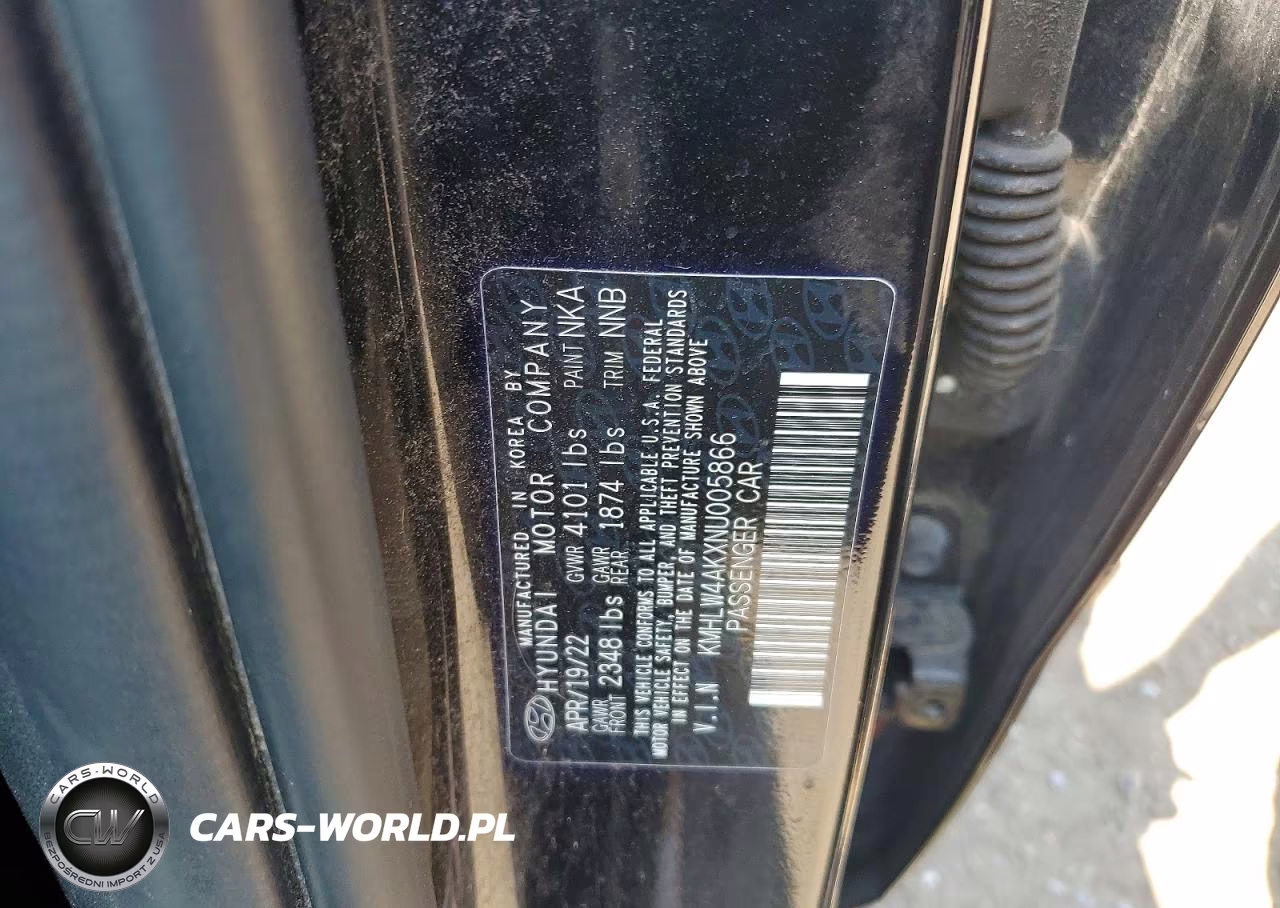 2022 Hyundai Elantra N Base VIN:KMHLW4AKXNU005866 - 12