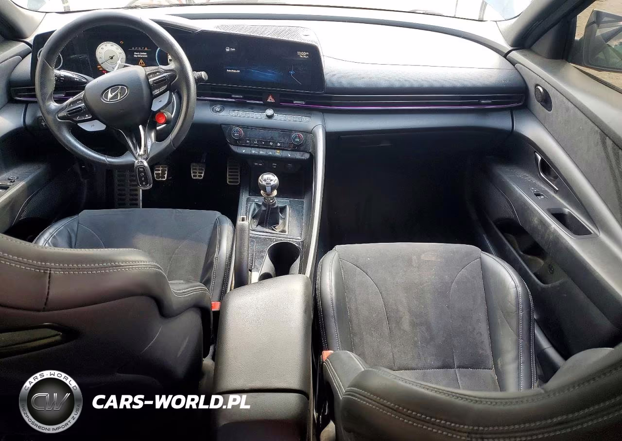 2022 Hyundai Elantra N Base VIN:KMHLW4AKXNU005866 - 8