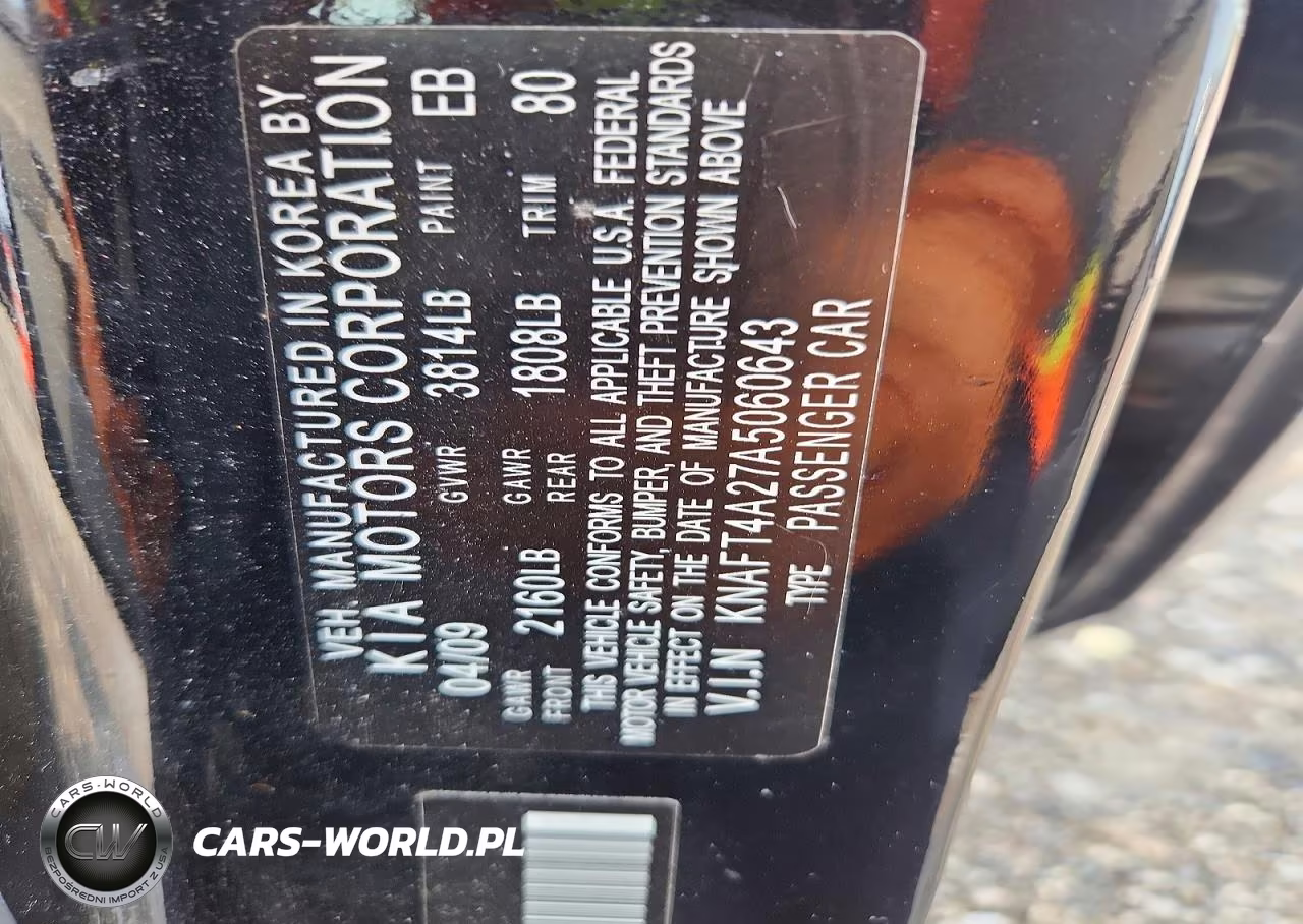 2010 Kia Forte Lx VIN:KNAFT4A27A5060643 - 12
