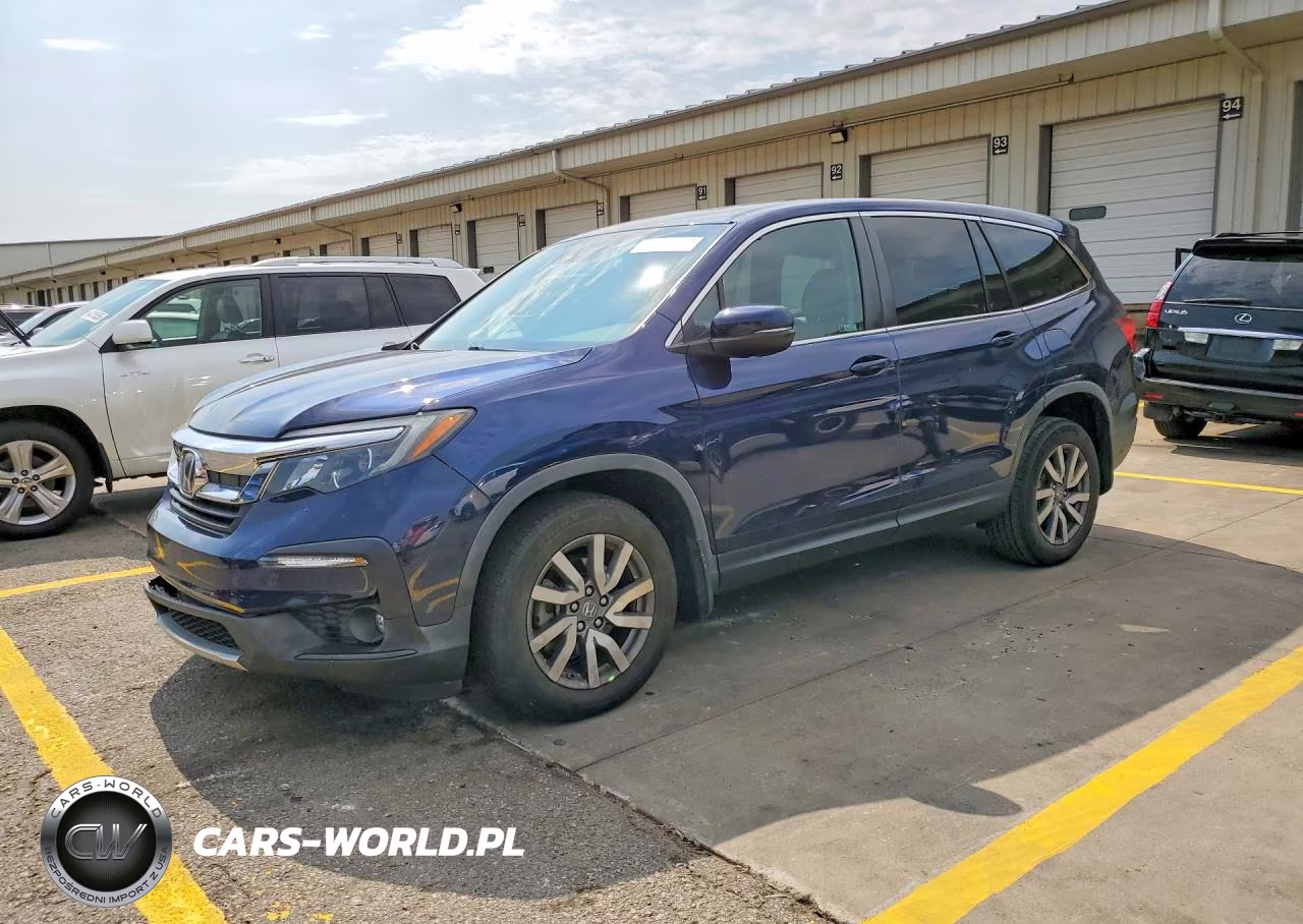 2019 Honda Pilot Exl VIN:5FNYF6H52KB086906 - 1