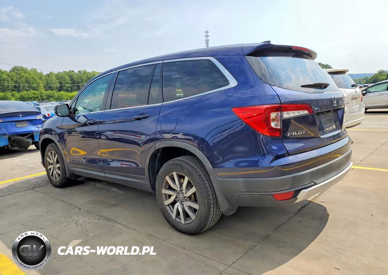 2019 Honda Pilot Exl VIN:5FNYF6H52KB086906 - 2
