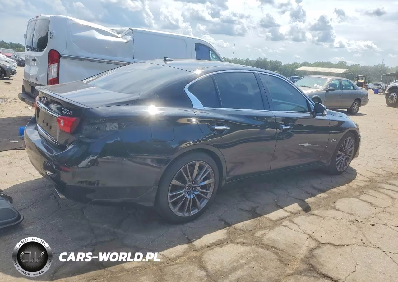 2016 Infiniti Q50 Red Sport 400 VIN:JN1FV7AP9GM420443 - 3
