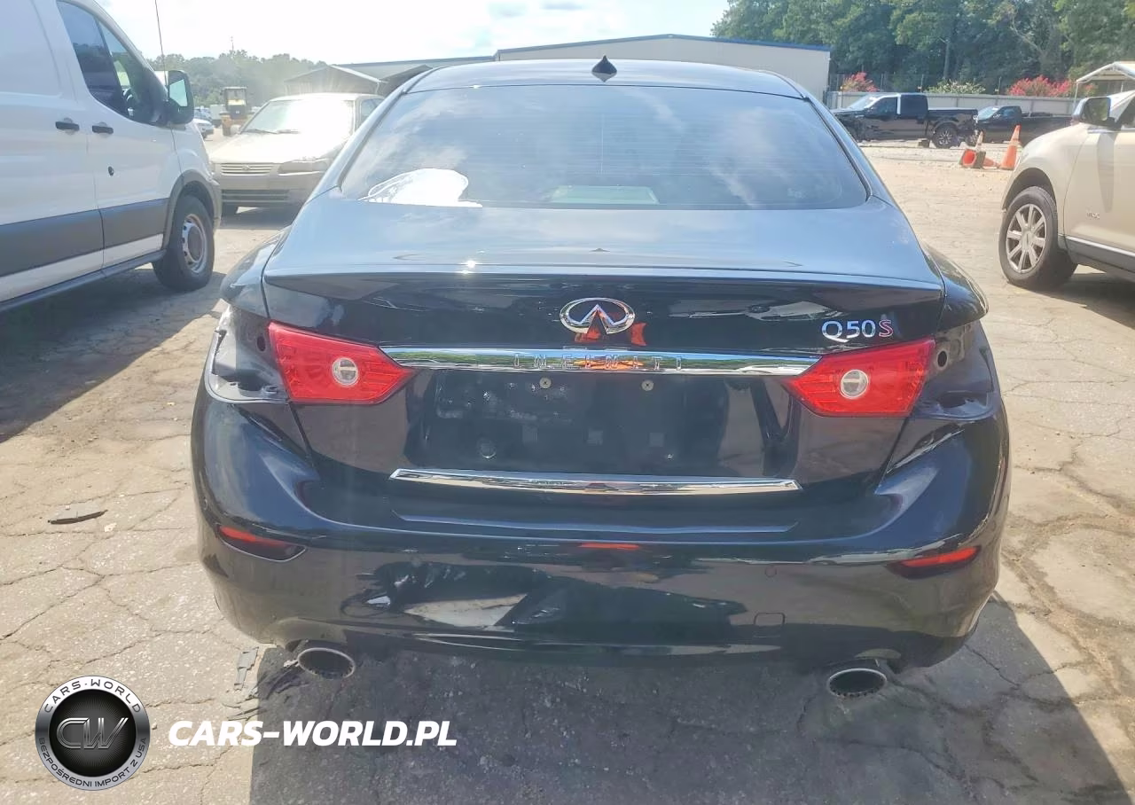 2016 Infiniti Q50 Red Sport 400 VIN:JN1FV7AP9GM420443 - 6