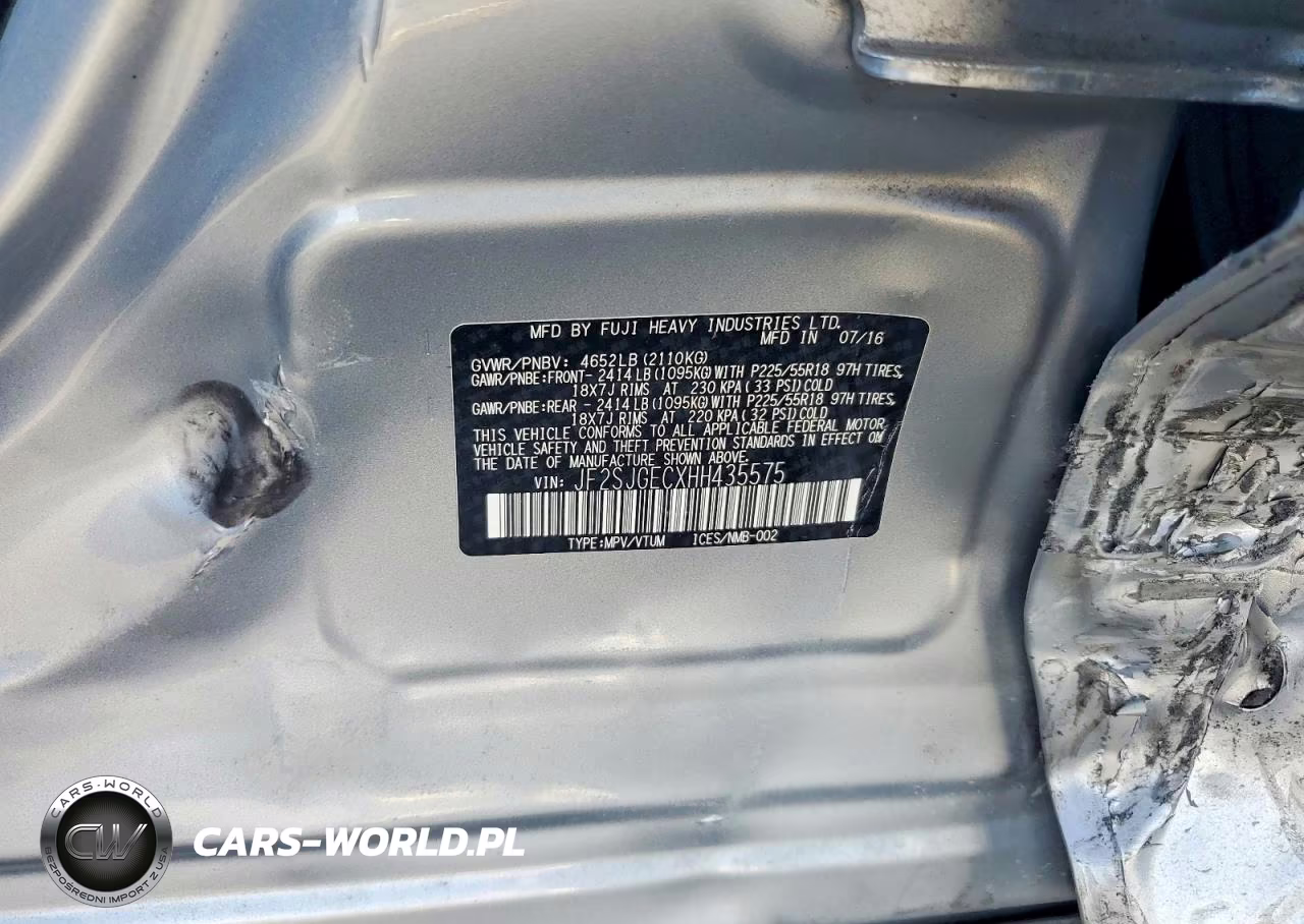 2017 Subaru Forester 2.0Xt Premium VIN:JF2SJGECXHH435575 - 12