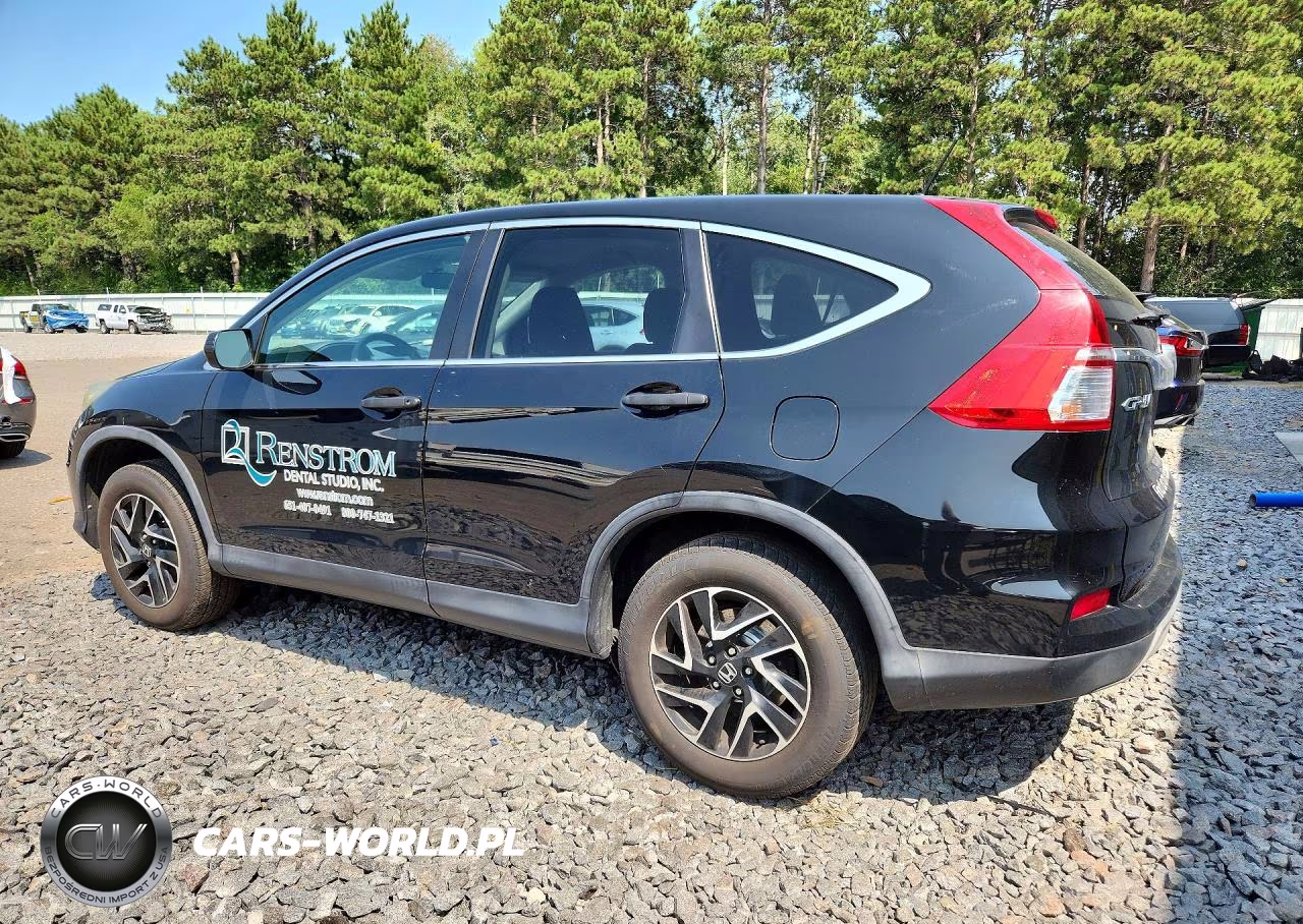 2016 Honda Cr-V Se VIN:5J6RM4H40GL082843 - 2