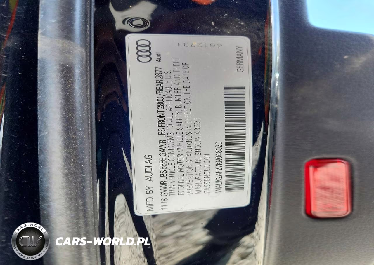 2019 Audi A6 Premium VIN:WAUK2AF27KN048020 - 12