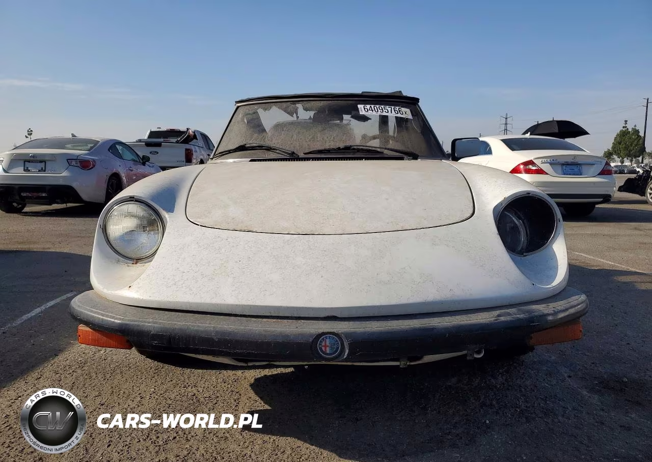 1982 Alfa Romeo Veloce 2000 Spider VIN:ZARBA5413C1014064 - 5