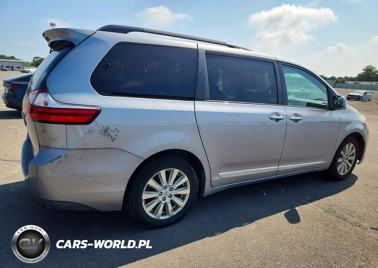 2017 Toyota Sienna Xle 7-Passenger VIN:5TDDZ3DC7HS169678 - 3