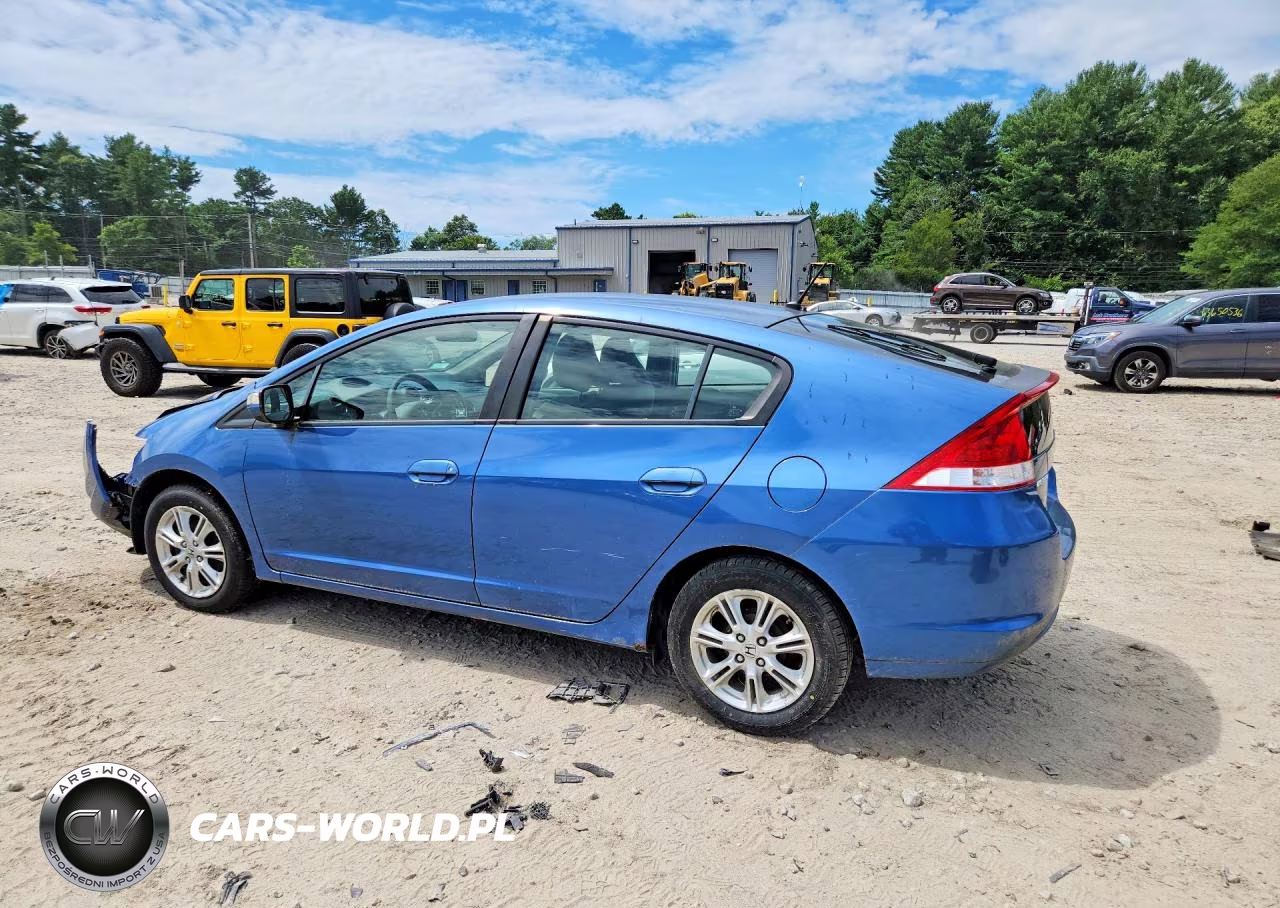 2010 Honda Insight Ex VIN:JHMZE2H75AS036955 - 2
