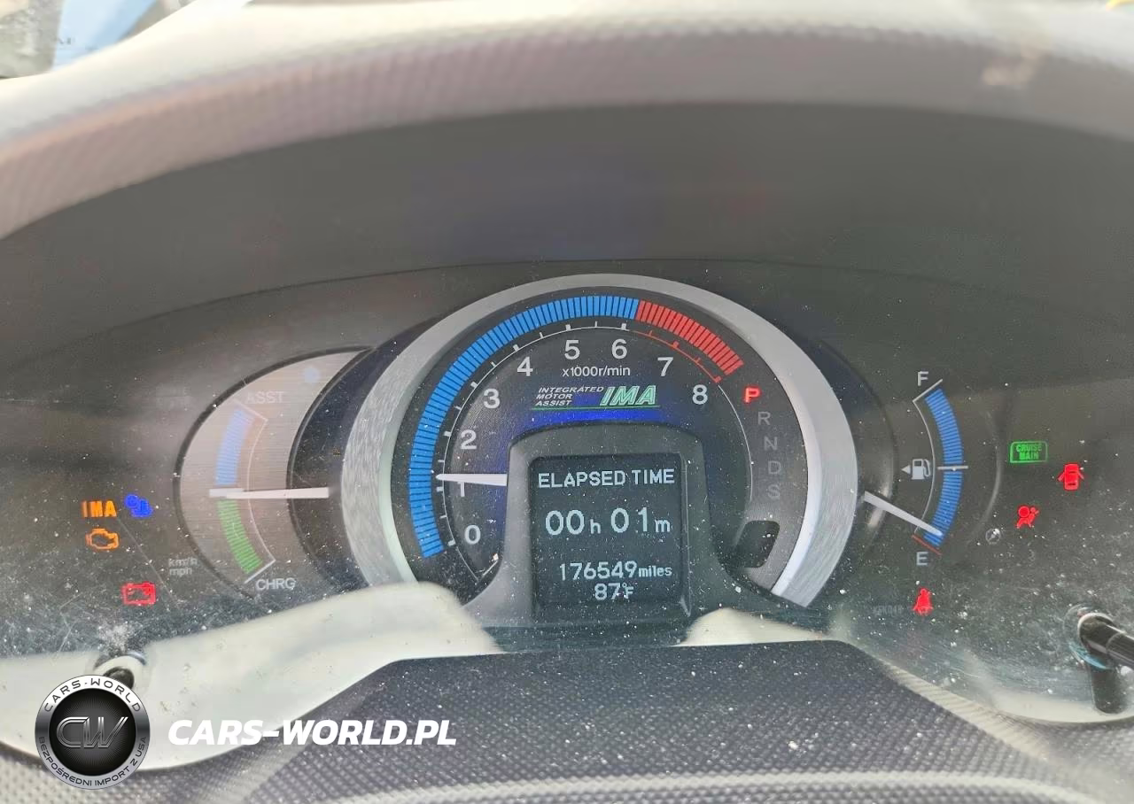 2010 Honda Insight Ex VIN:JHMZE2H75AS036955 - 9
