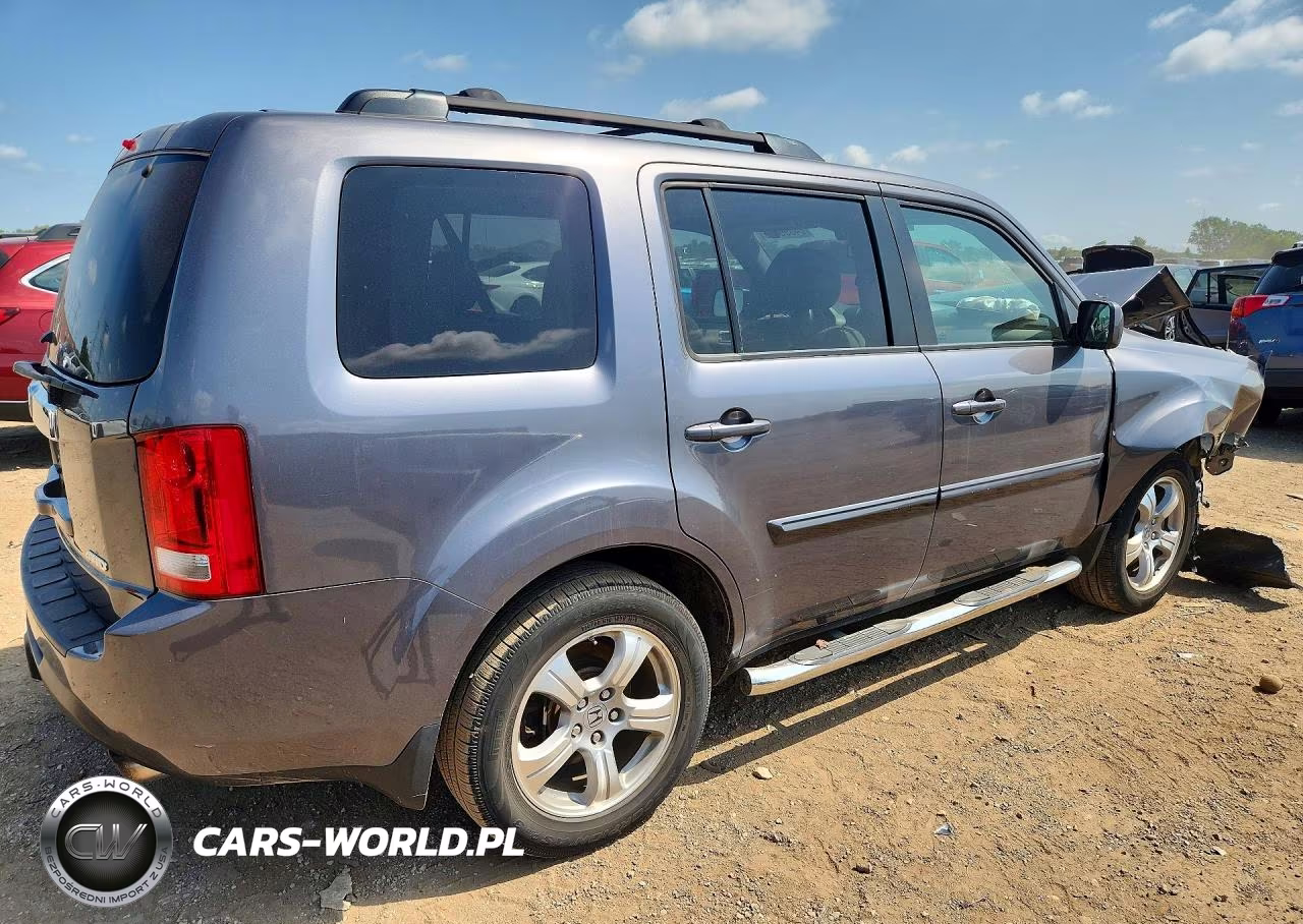 2015 Honda Pilot Exl VIN:5FNYF4H52FB007745 - 3
