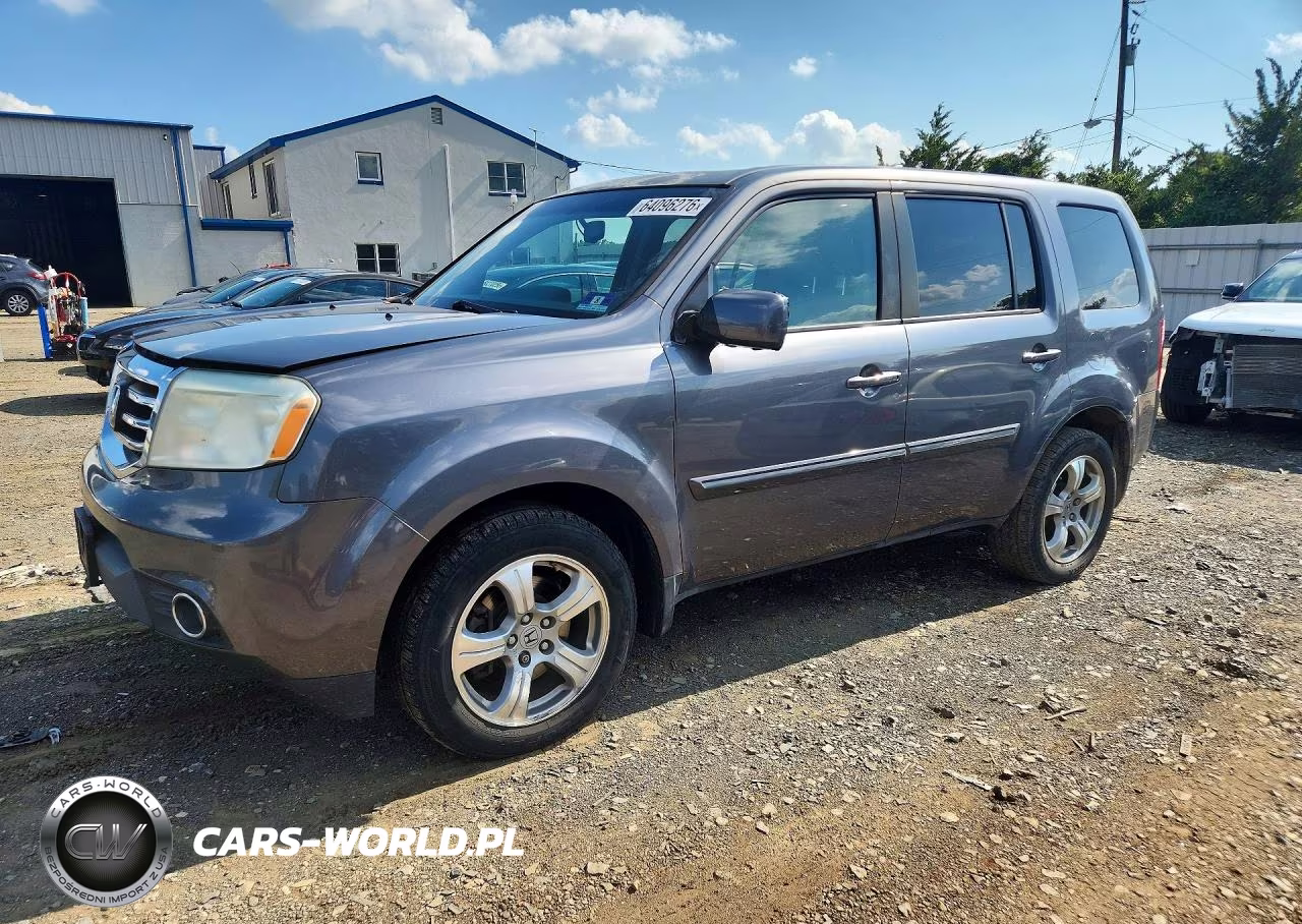 2014 Honda Pilot Exl VIN:5FNYF3H55EB011555 - 1