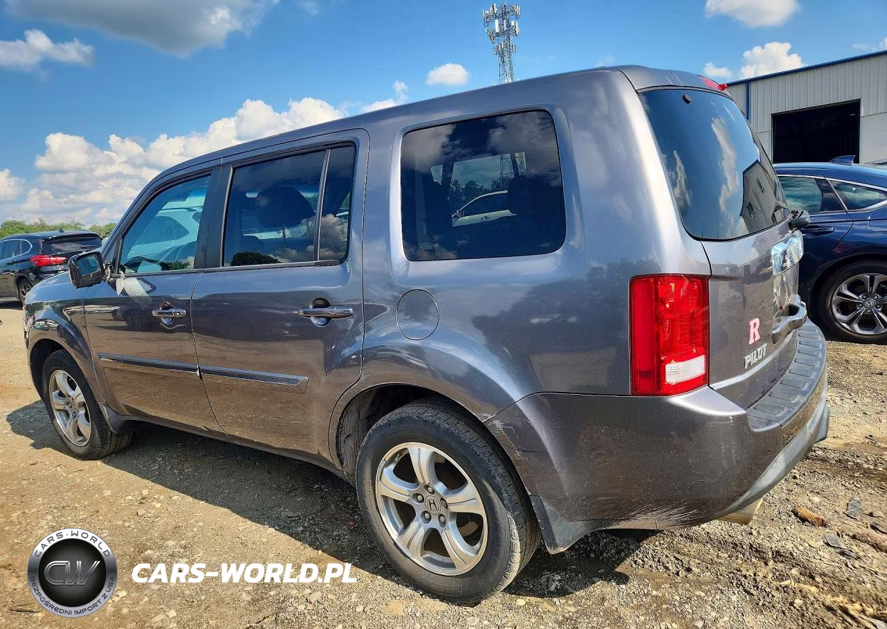 2014 Honda Pilot Exl VIN:5FNYF3H55EB011555 - 2