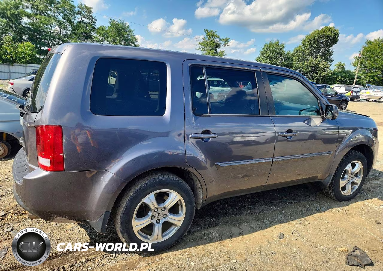 2014 Honda Pilot Exl VIN:5FNYF3H55EB011555 - 3
