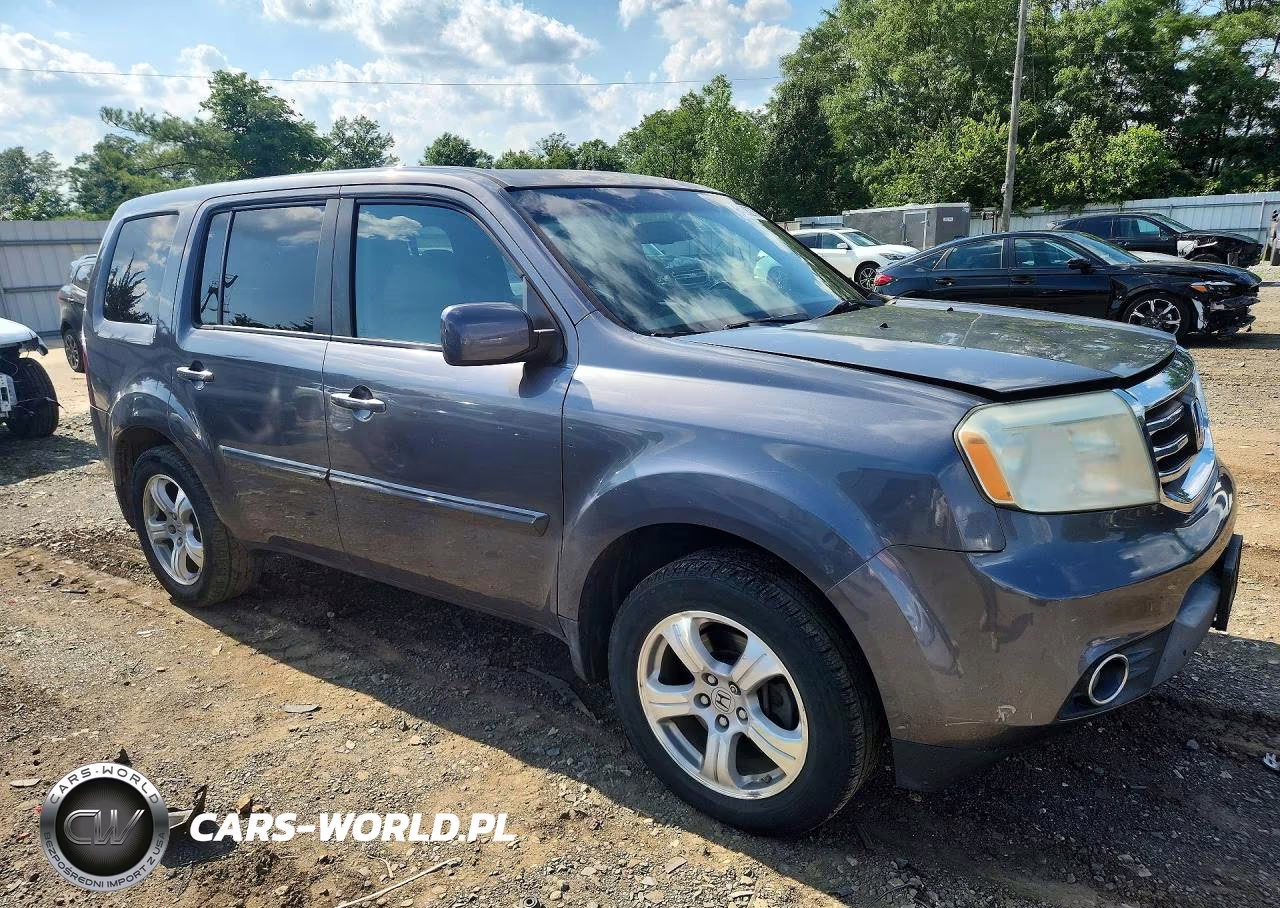2014 Honda Pilot Exl VIN:5FNYF3H55EB011555 - 4