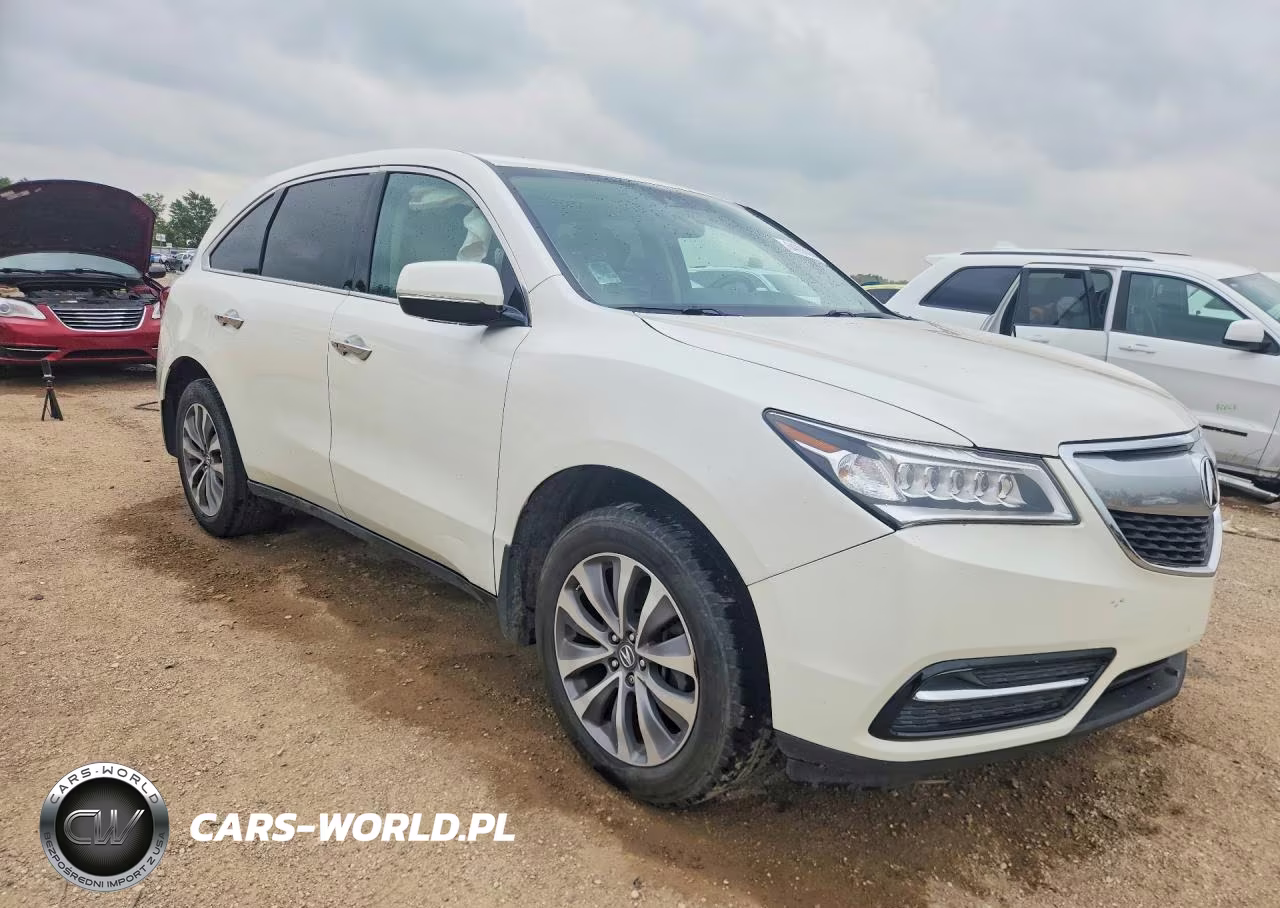 2015 Acura Mdx Technology VIN:5FRYD4H48FB028594 - 4