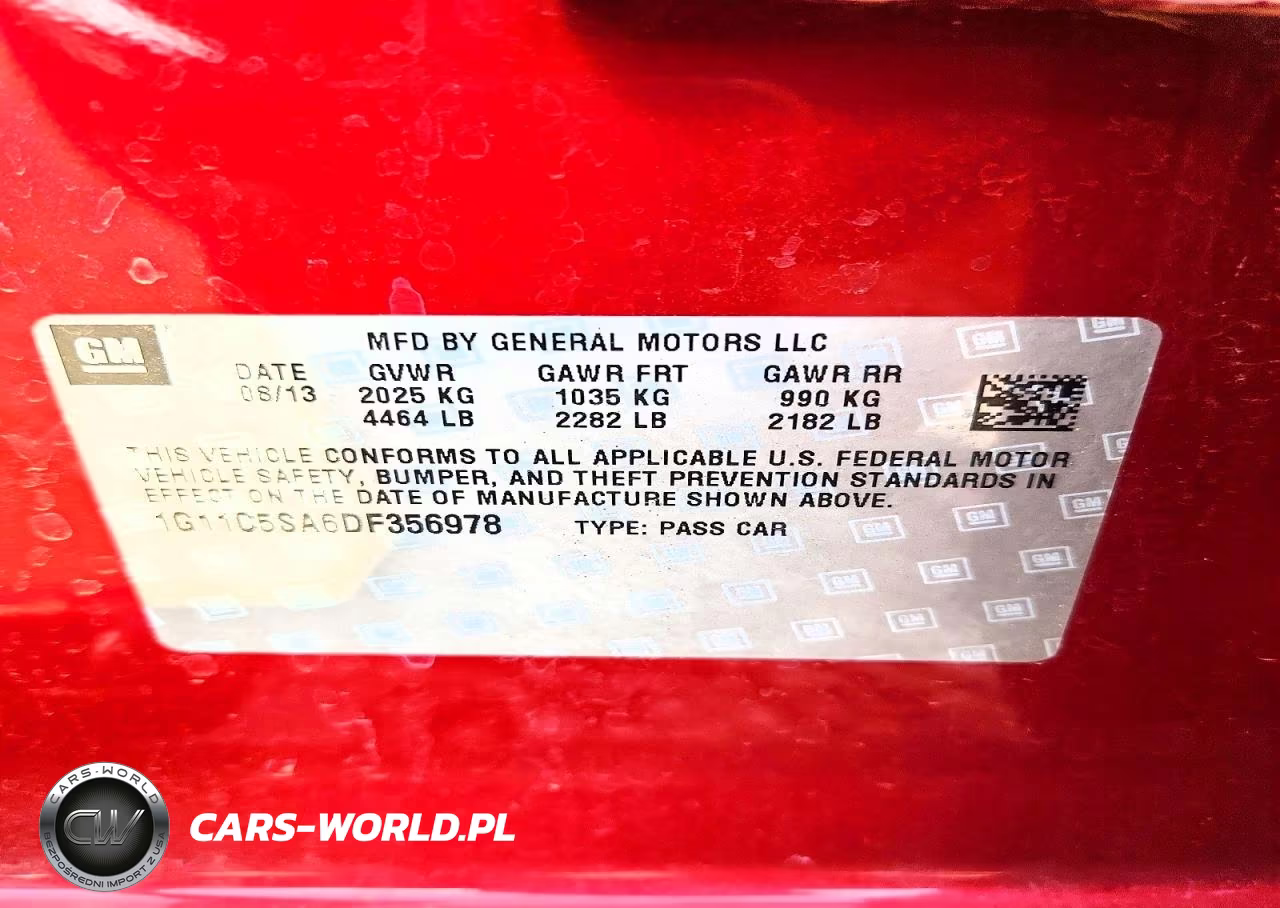 2013 Chevrolet Malibu 1Lt VIN:1G11C5SA6DF356978 - 13