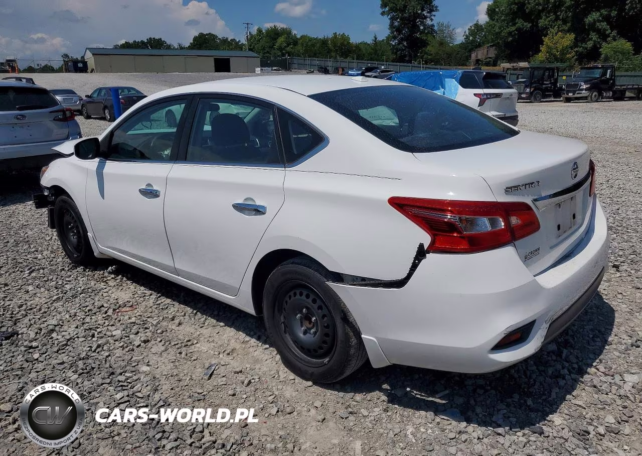 2016 Nissan Sentra Sv VIN:3N1AB7APXGY285361 - 2