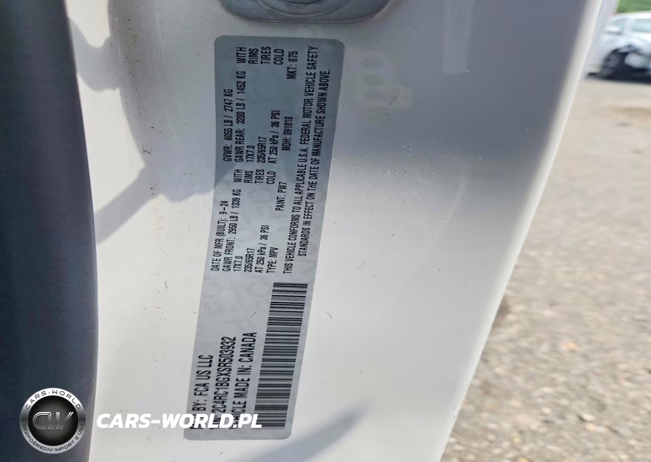 2025 Chrysler Pacifica Select VIN:2C4RC1BGXSR503932 - 13