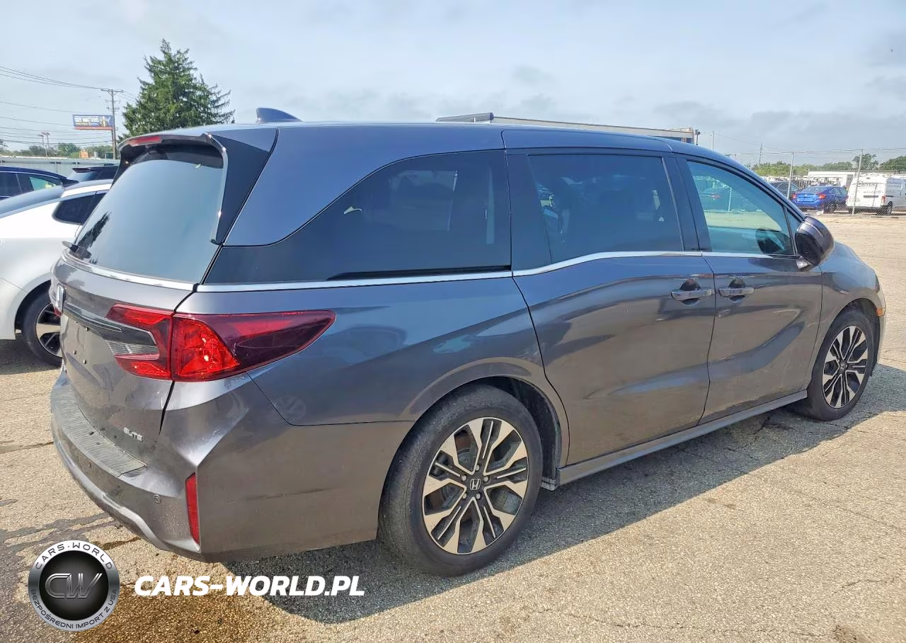 2025 Honda Odyssey Elite VIN:5FNRL6H99SB041901 - 3