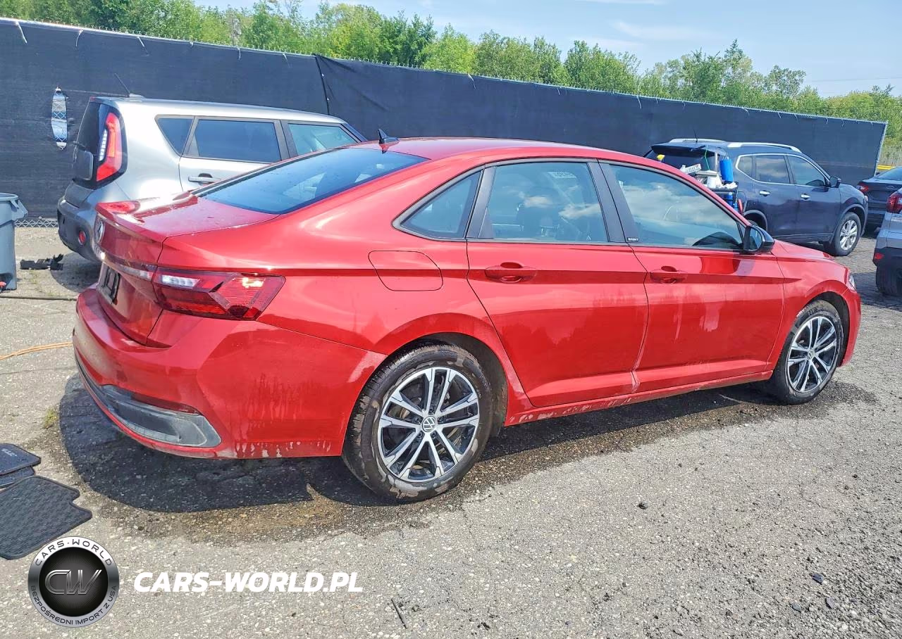 2025 Volkswagen Jetta Sport VIN:3VWBX7BU2SM050828 - 3