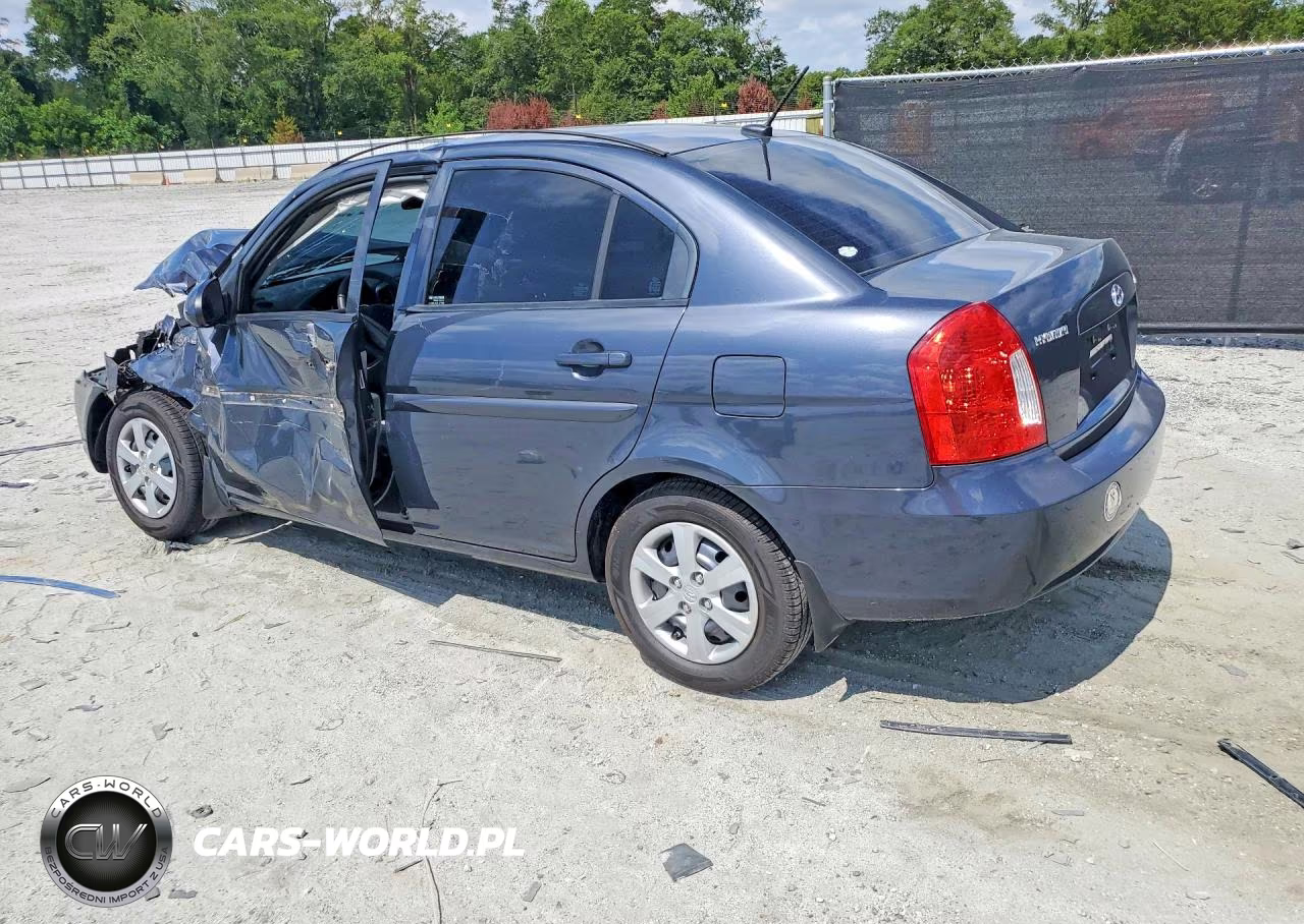 2009 Hyundai Accent Gls VIN:KMHCN46CX9U295018 - 2