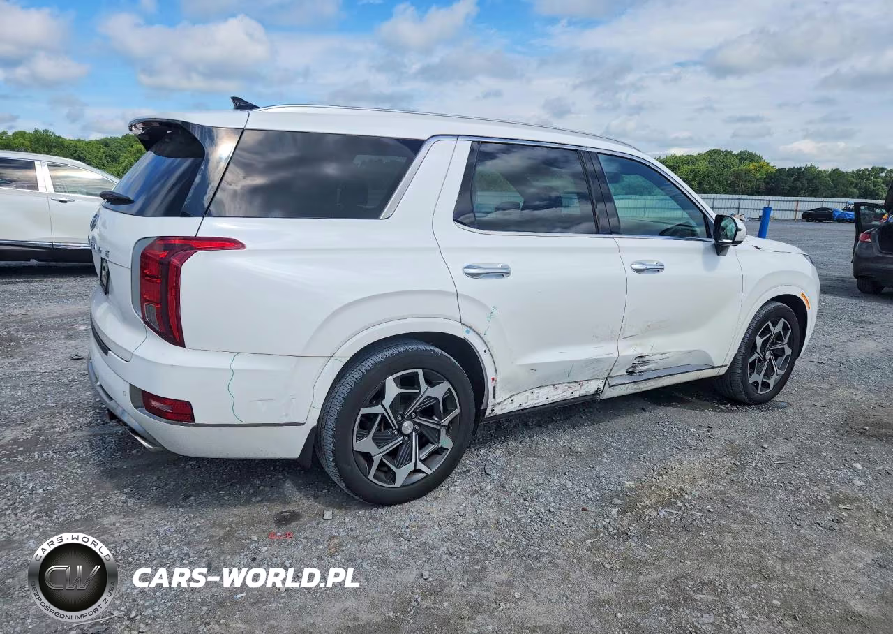 2022 Hyundai Palisade Calligraphy VIN:KM8R74HE2NU398088 - 3