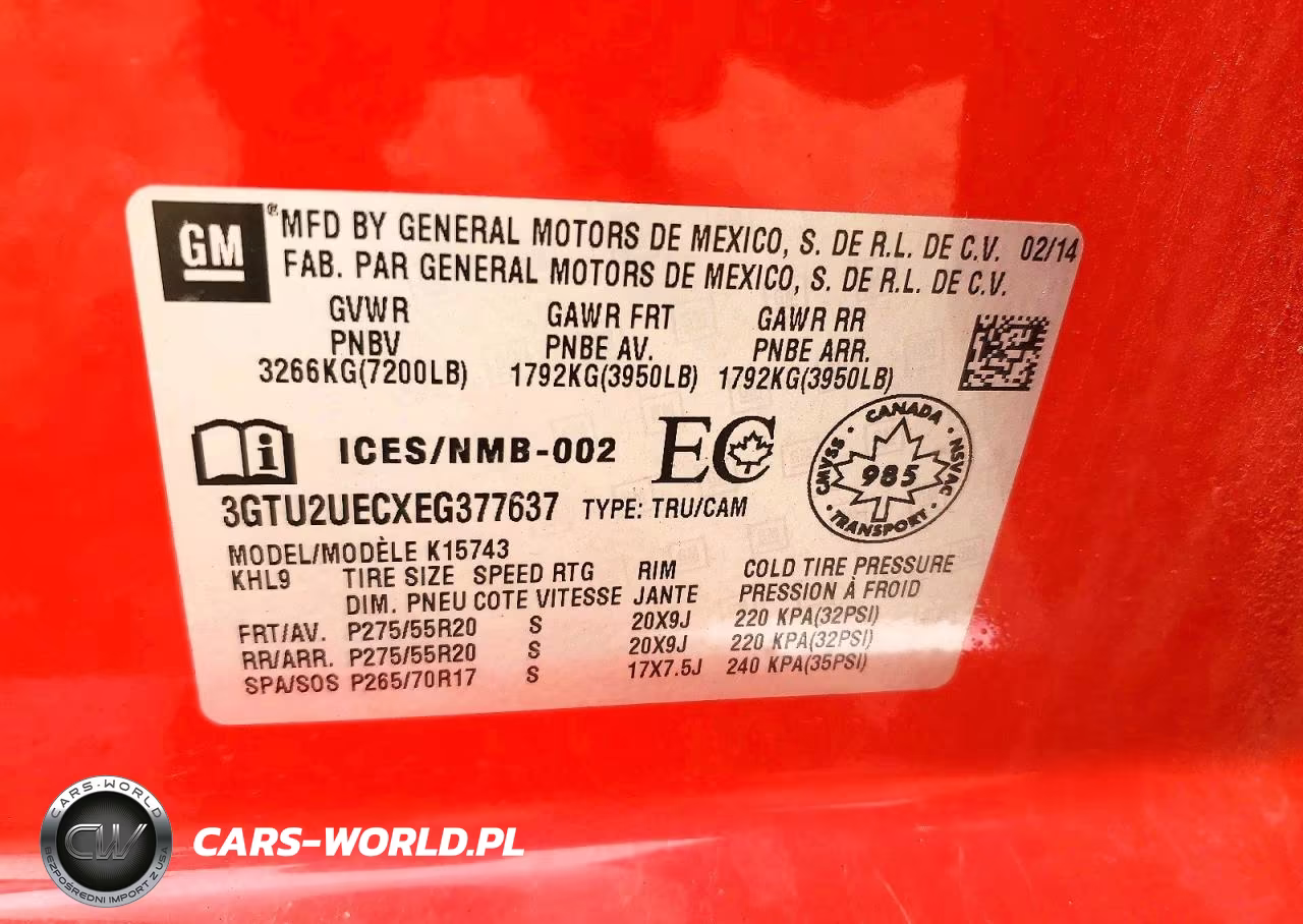 2014 GMC Sierra K1500 Sle VIN:3GTU2UECXEG377637 - 12