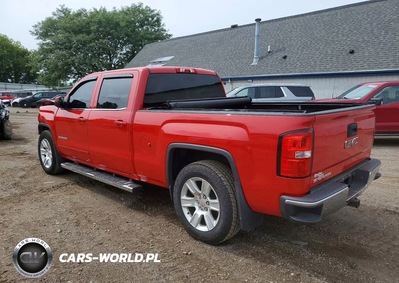 2014 GMC Sierra K1500 Sle VIN:3GTU2UECXEG377637 - 2