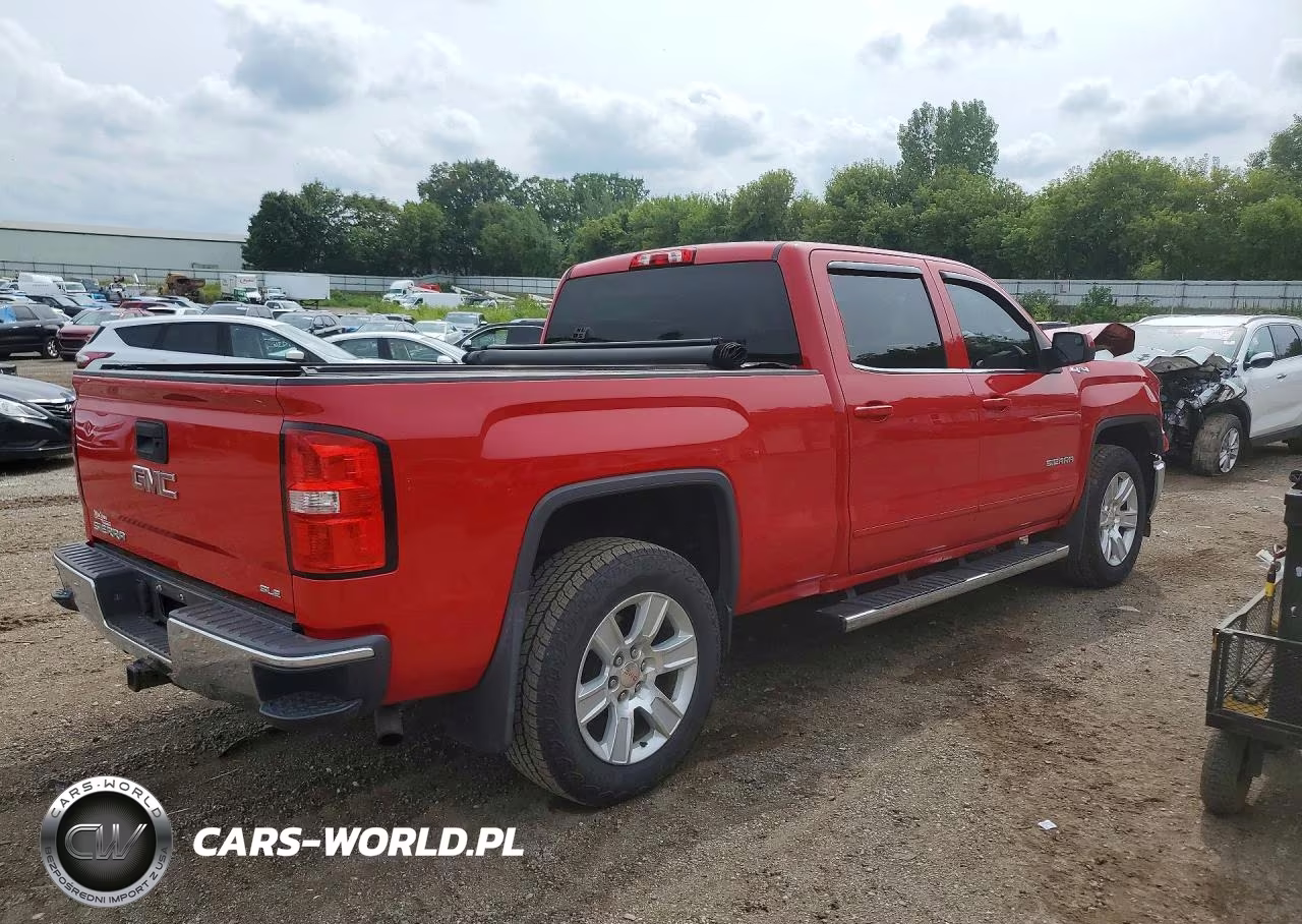 2014 GMC Sierra K1500 Sle VIN:3GTU2UECXEG377637 - 3