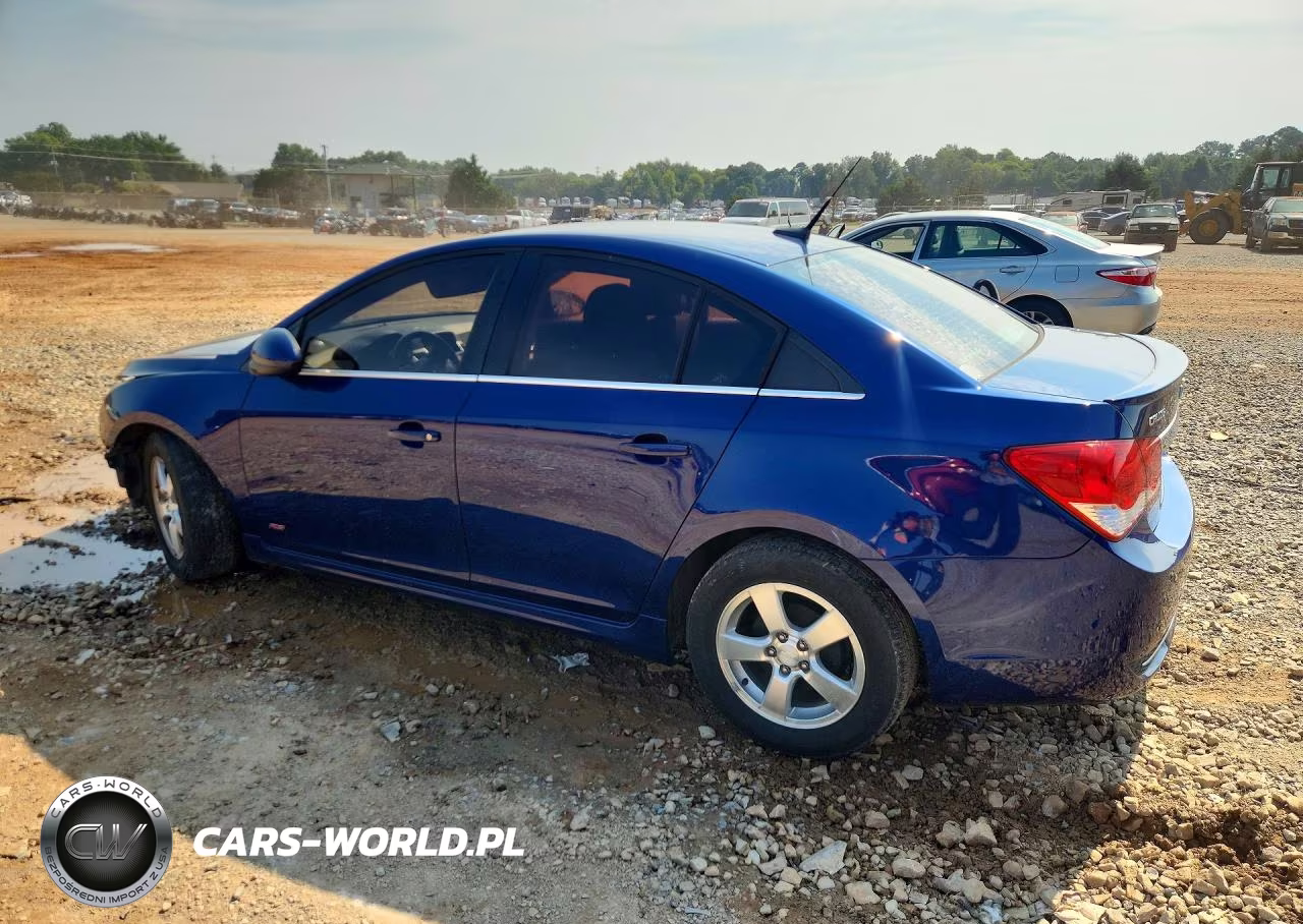 2012 Chevrolet Cruze Lt VIN:1G1PF5SC9C7311738 - 2