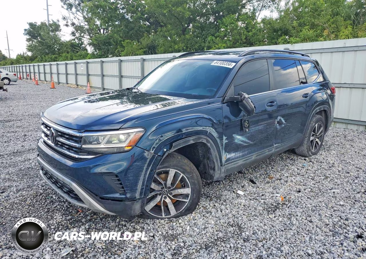 2023 Volkswagen Atlas Se VIN:1V2DP2CA6PC528968 - 1
