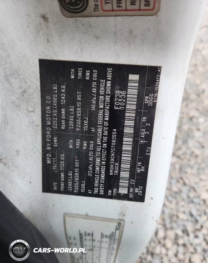 2012 Ford Transit Connect Xlt Premium VIN:NM0KS9CN7CT083554 - 13