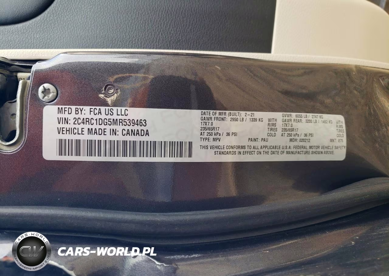 2021 Chrysler Voyager Lxi VIN:2C4RC1DG5MR539463 - 13