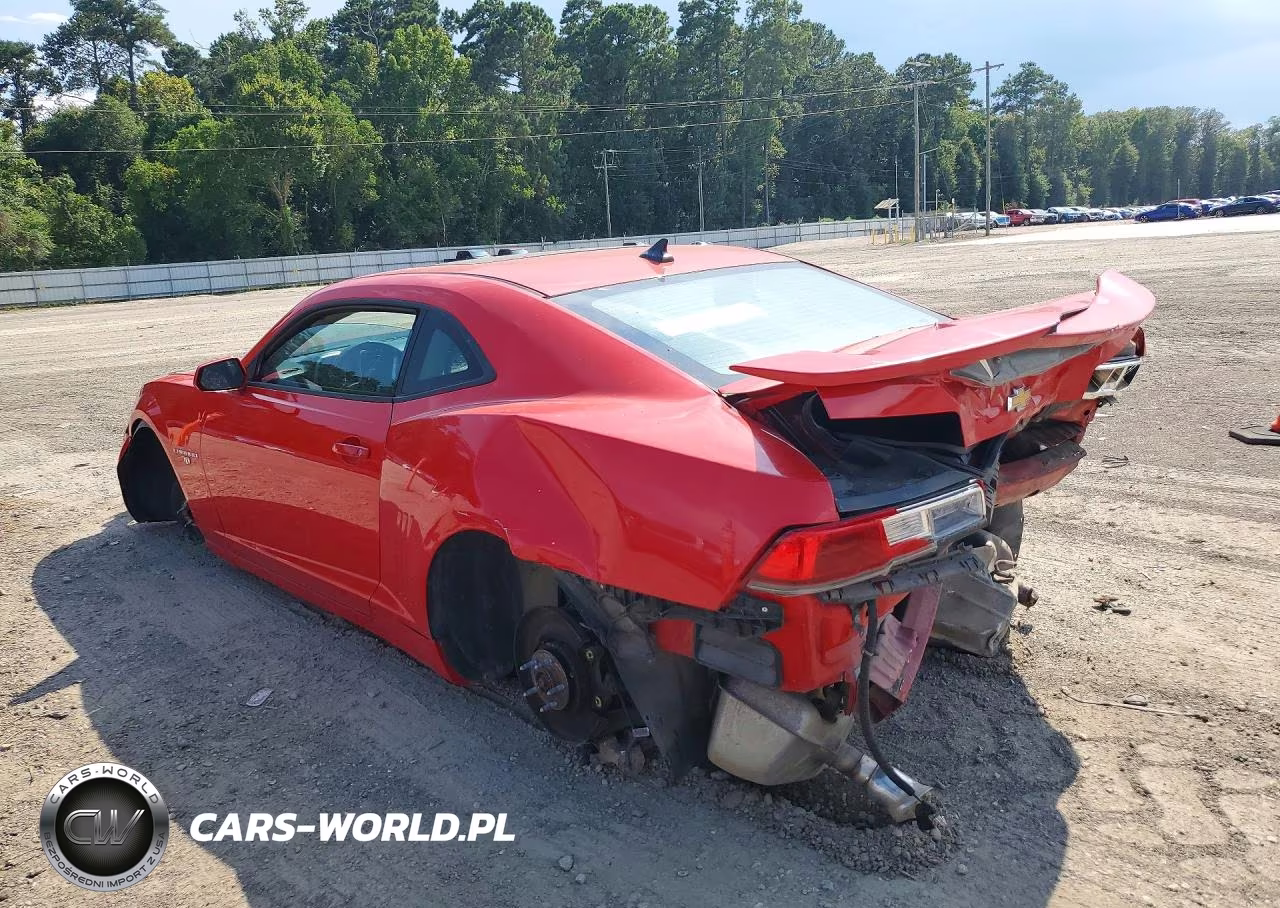 2015 Chevrolet Camaro Lt VIN:2G1FD1E37F9199725 - 2