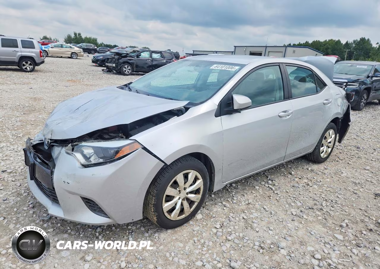 2016 Toyota Corolla Le VIN:5YFBURHE8GP509402 - 1