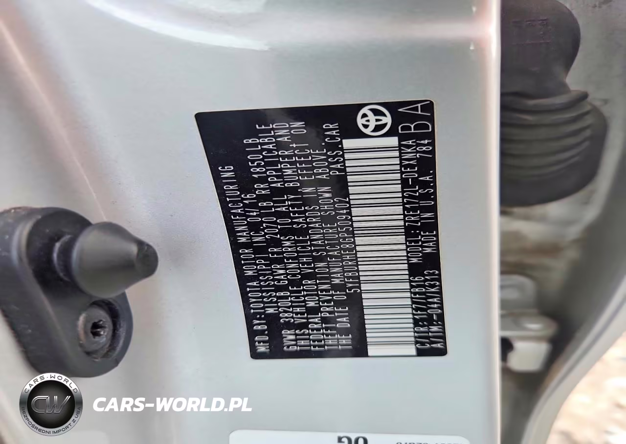 2016 Toyota Corolla Le VIN:5YFBURHE8GP509402 - 12