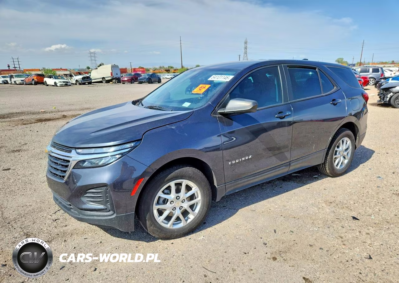 2022 Chevrolet Equinox Ls VIN:3GNAXHEV6NS106494 - 1